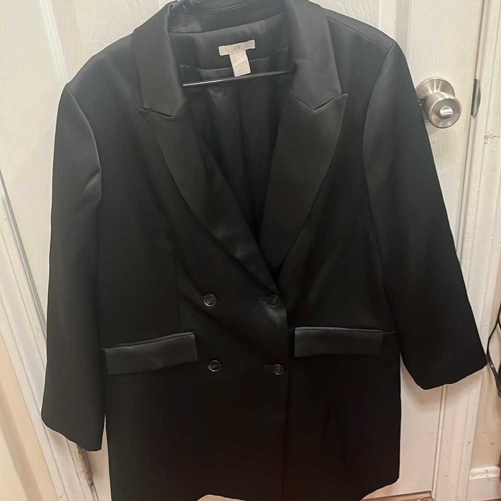 Black Blazer style Dress